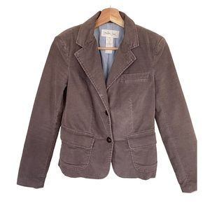 London Jean Grey Corduroy Blazer Jacket 0